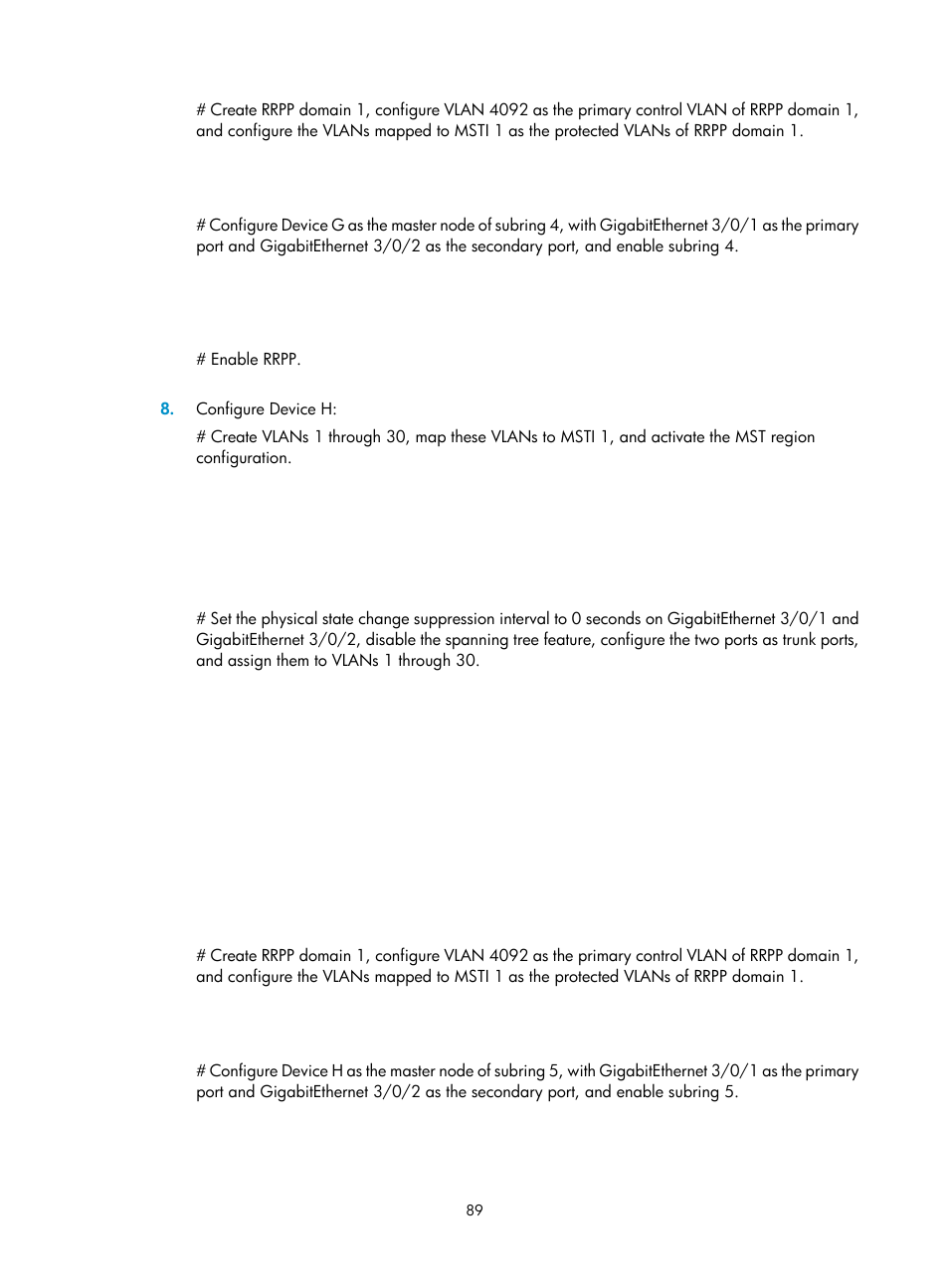 H3C Technologies H3C S12500 Series Switches User Manual | Page 100 / 241