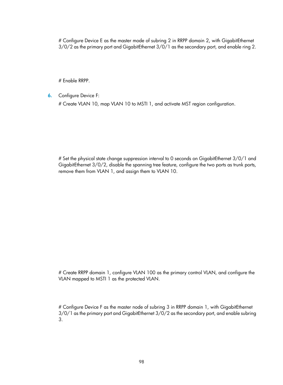 H3C Technologies H3C S12500 Series Switches User Manual | Page 109 / 241
