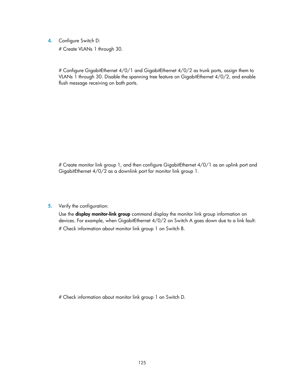 H3C Technologies H3C S12500 Series Switches User Manual | Page 136 / 241