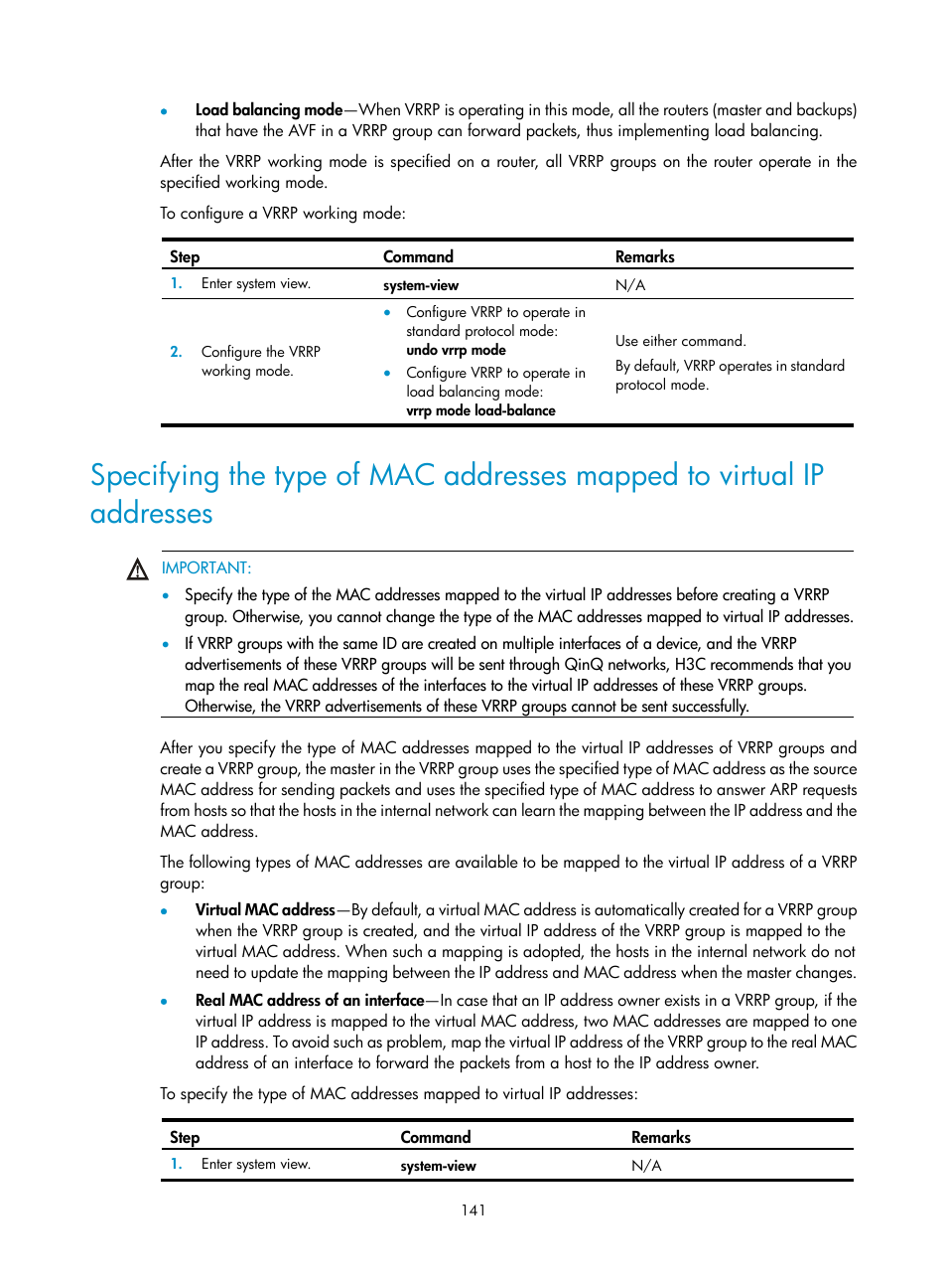 H3C Technologies H3C S12500 Series Switches User Manual | Page 152 / 241