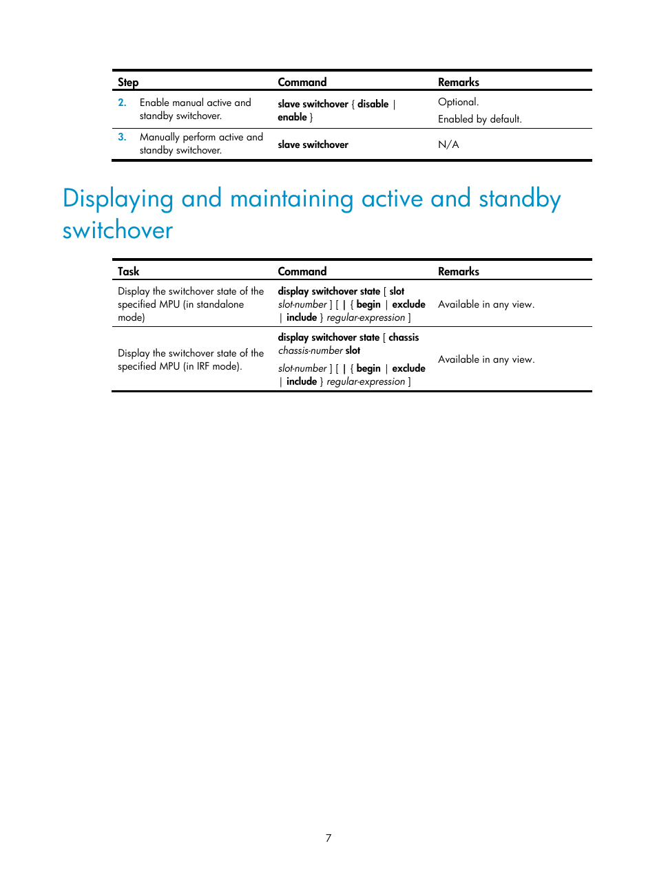 H3C Technologies H3C S12500 Series Switches User Manual | Page 18 / 241
