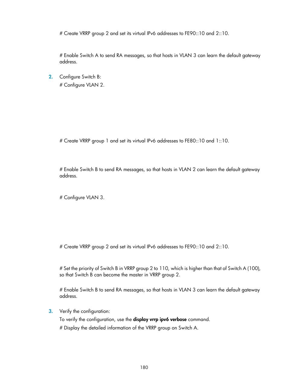 H3C Technologies H3C S12500 Series Switches User Manual | Page 191 / 241