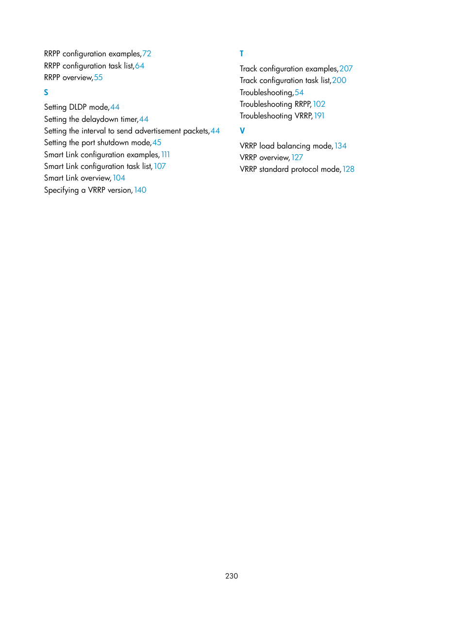 S t v | H3C Technologies H3C S12500 Series Switches User Manual | Page 241 / 241