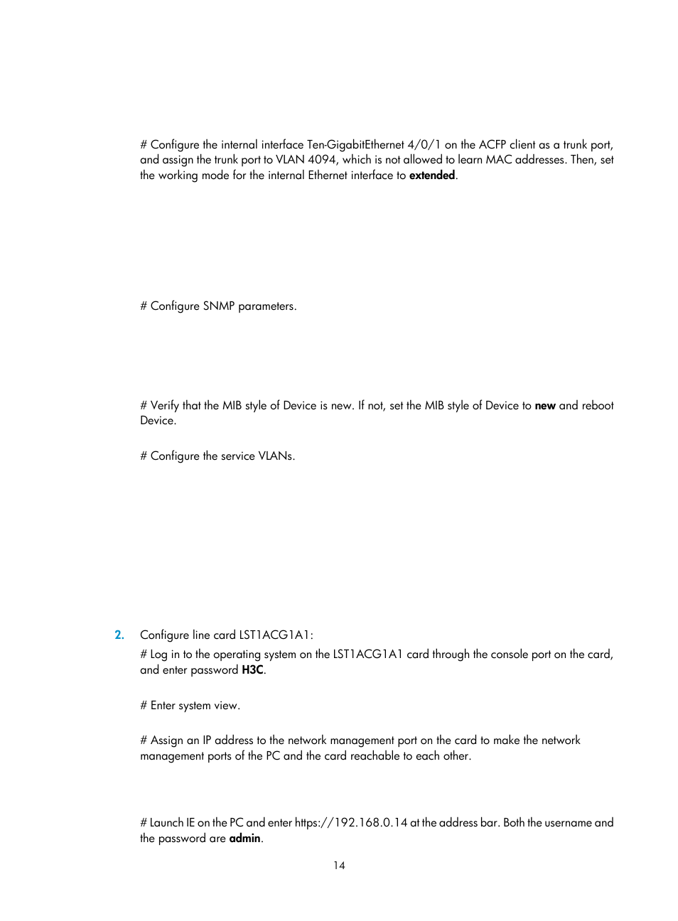 H3C Technologies H3C S12500 Series Switches User Manual | Page 21 / 32