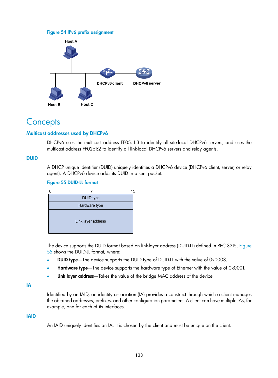Configuring tcp path mtu discovery, Concepts | H3C Technologies H3C S12500 Series Switches User Manual | Page 146 / 197