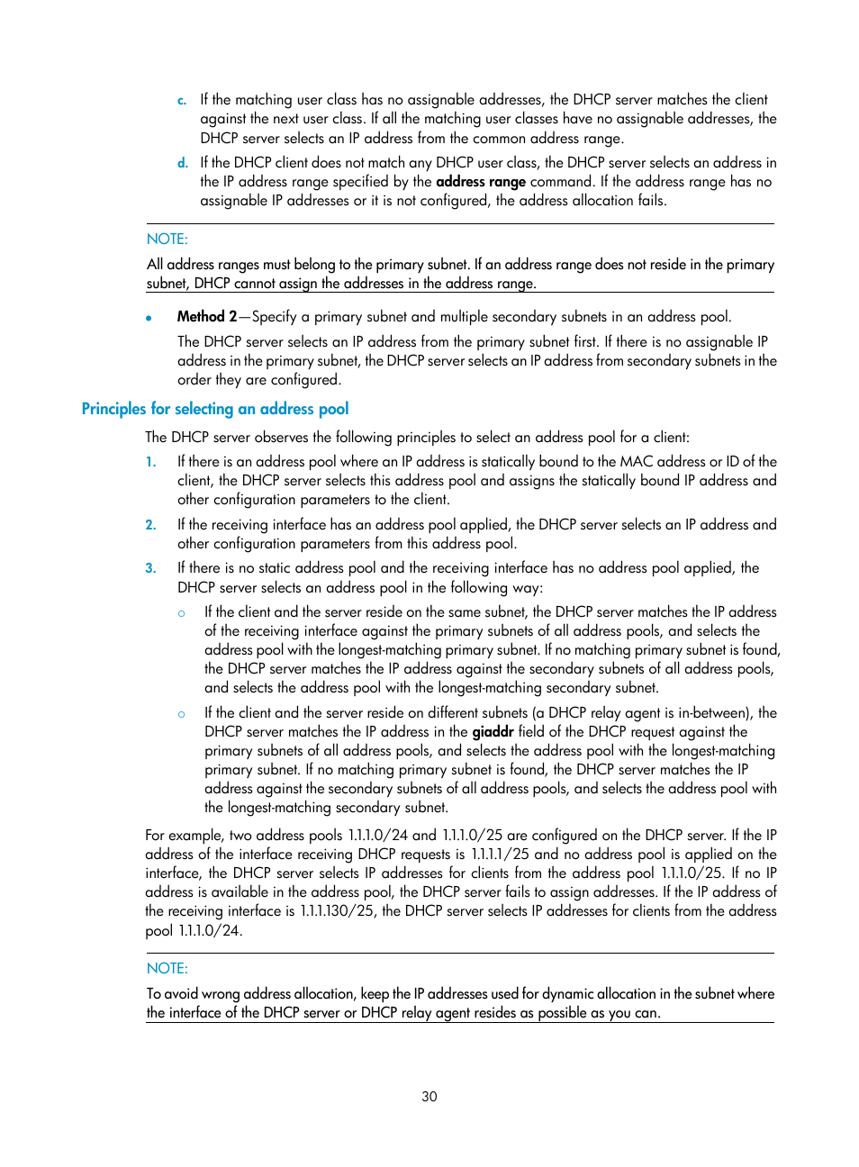 Dhcp overview | H3C Technologies H3C S12500 Series Switches User Manual | Page 43 / 197