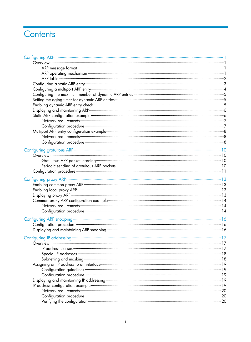 H3C Technologies H3C S12500 Series Switches User Manual | Page 7 / 197