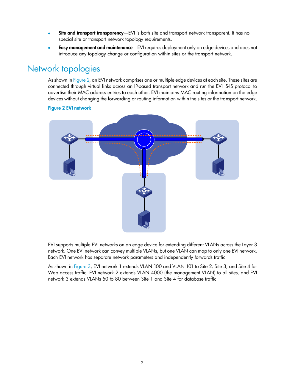 Network topologies, Layer 2 connectivity extension issues | H3C Technologies H3C S12500 Series Switches User Manual | Page 9 / 39
