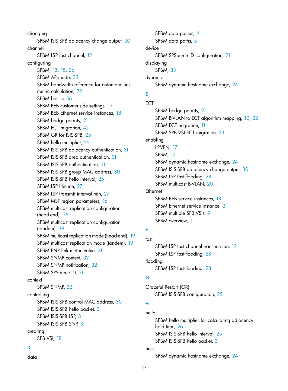 H3C Technologies H3C S12500 Series Switches User Manual | Page 55 / 59