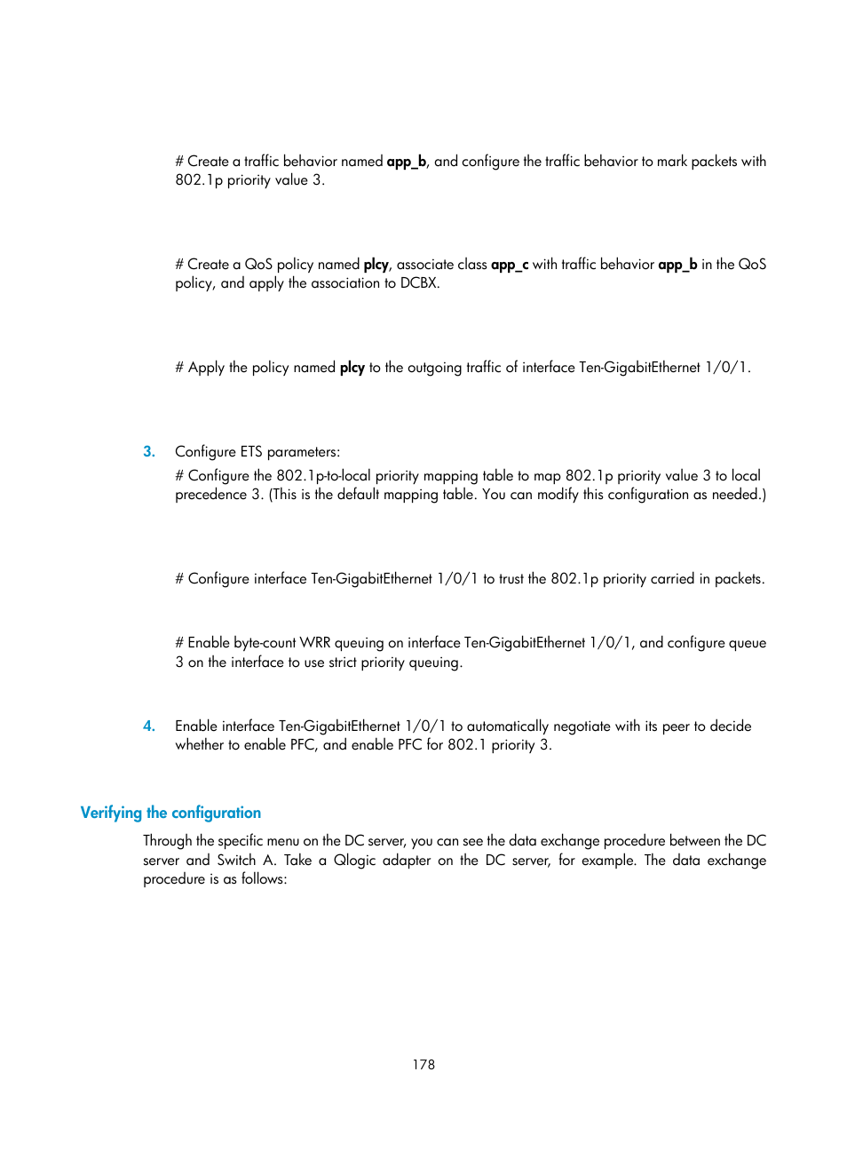 Verifying the configuration, How qinq works | H3C Technologies H3C S12500-X Series Switches User Manual | Page 189 / 216