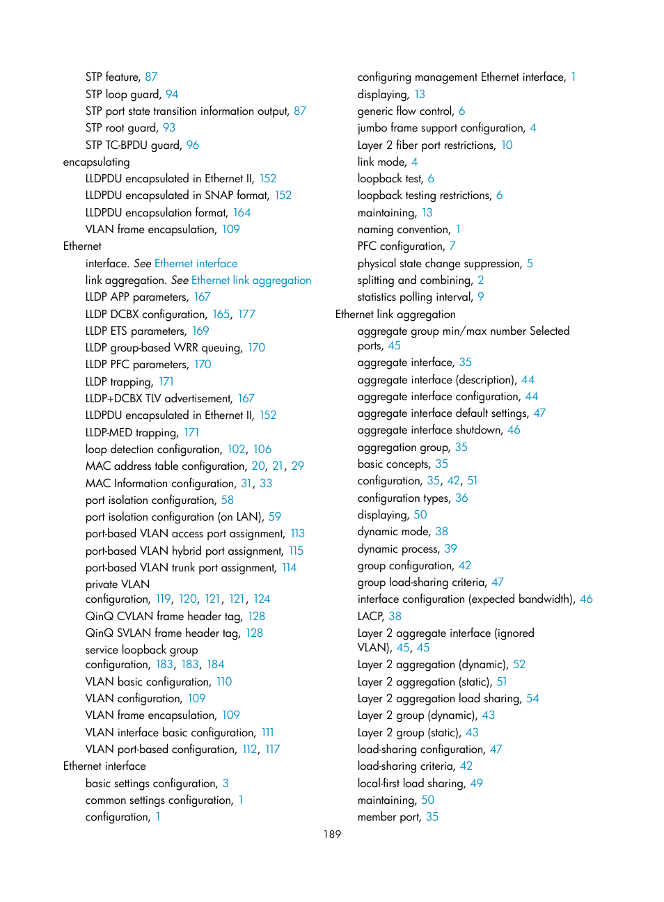 Network requirements, Ethernet link aggregation | H3C Technologies H3C S12500-X Series Switches User Manual | Page 200 / 216