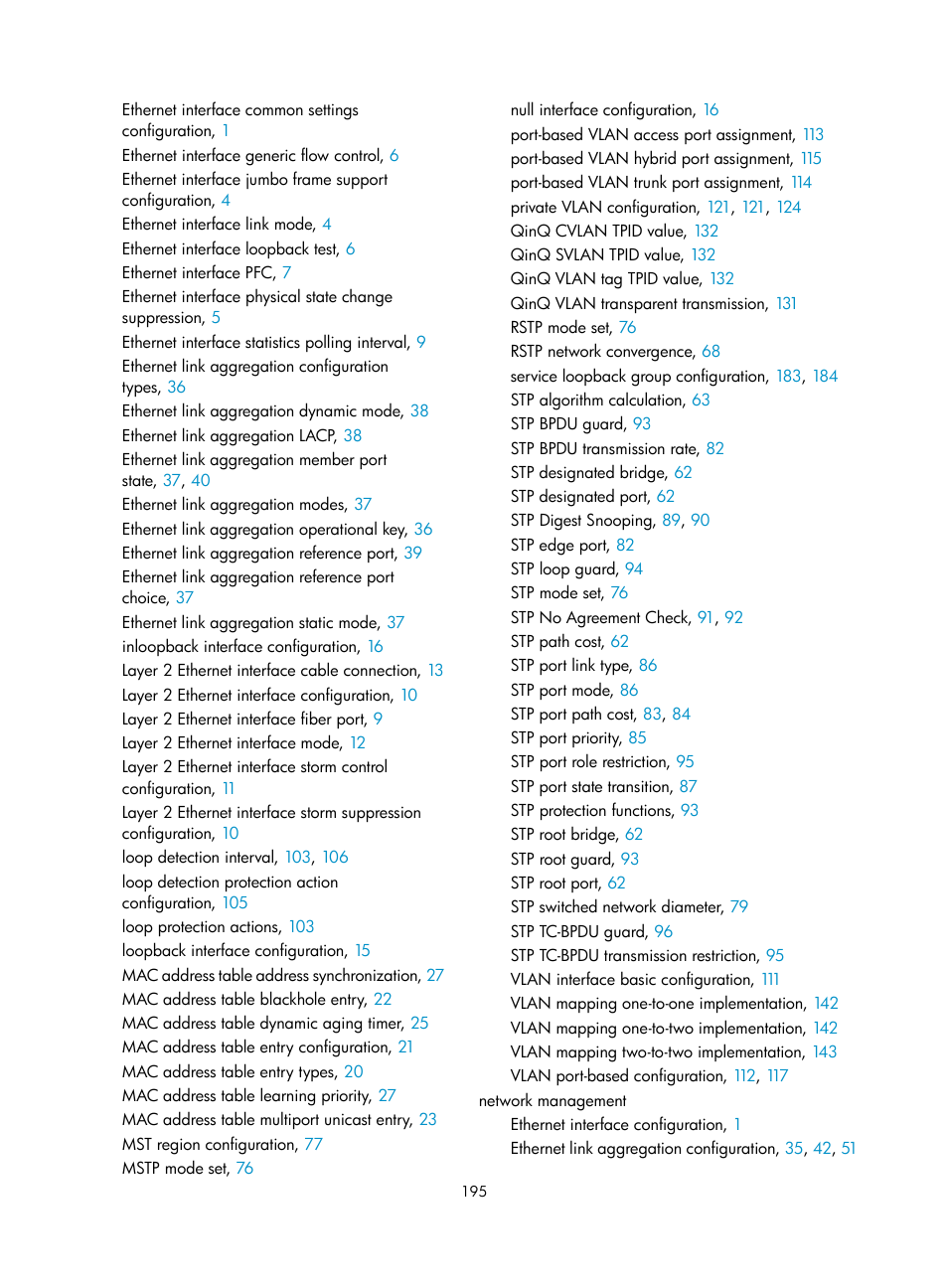 Vlan mapping implementations | H3C Technologies H3C S12500-X Series Switches User Manual | Page 206 / 216