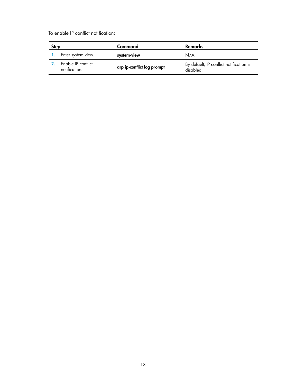 Multiport arp entry configuration example | H3C Technologies H3C S12500-X Series Switches User Manual | Page 24 / 206