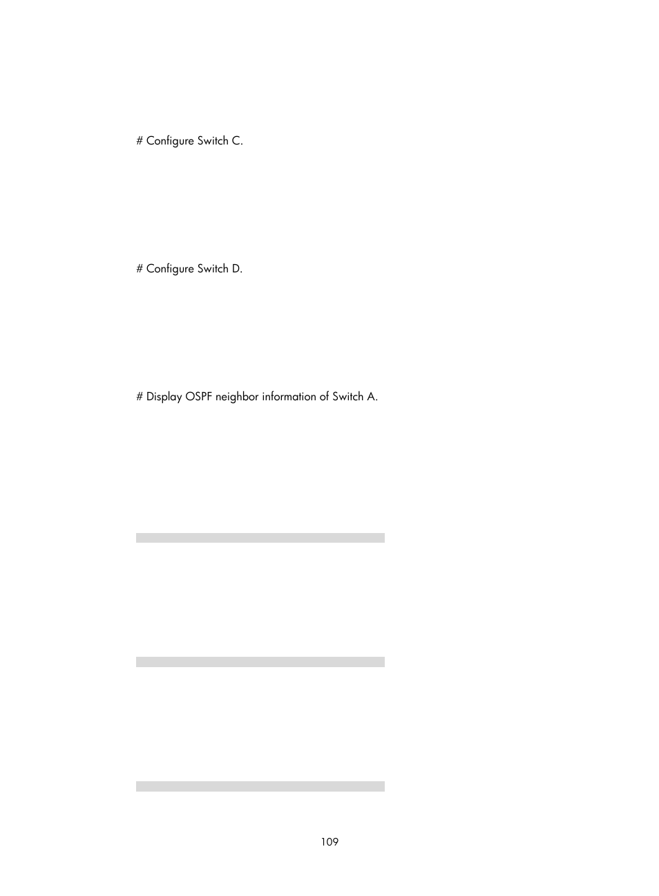 Configuring ospf timers | H3C Technologies H3C S12500-X Series Switches User Manual | Page 123 / 442