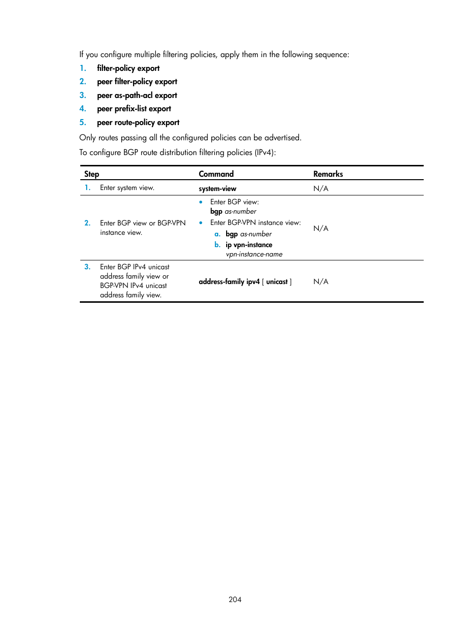 Configuring routing domain authentication, Configuring is-is gr | H3C Technologies H3C S12500-X Series Switches User Manual | Page 218 / 442