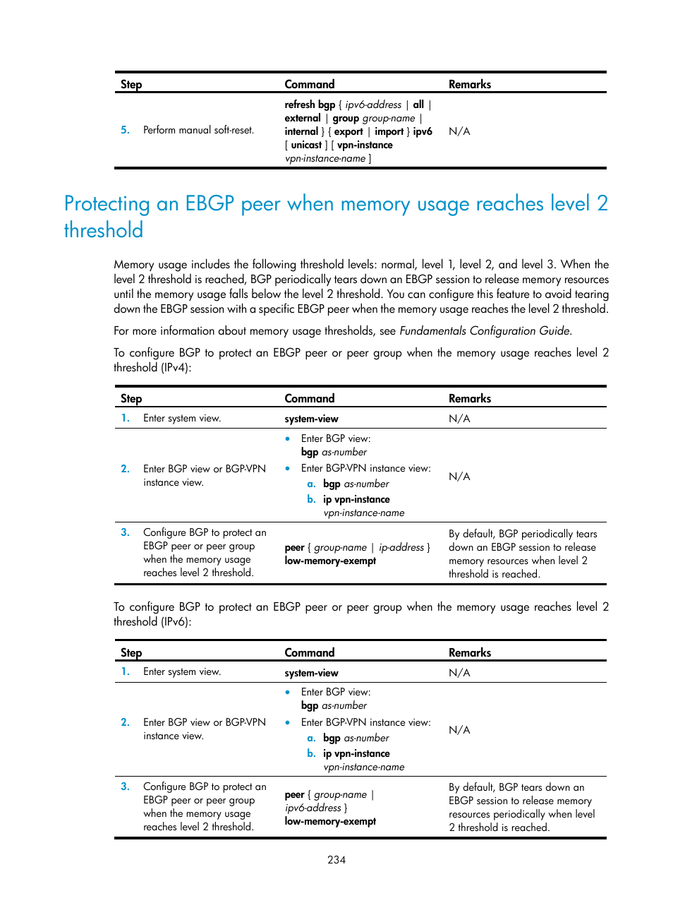 Configuring bgp, Overview | H3C Technologies H3C S12500-X Series Switches User Manual | Page 248 / 442