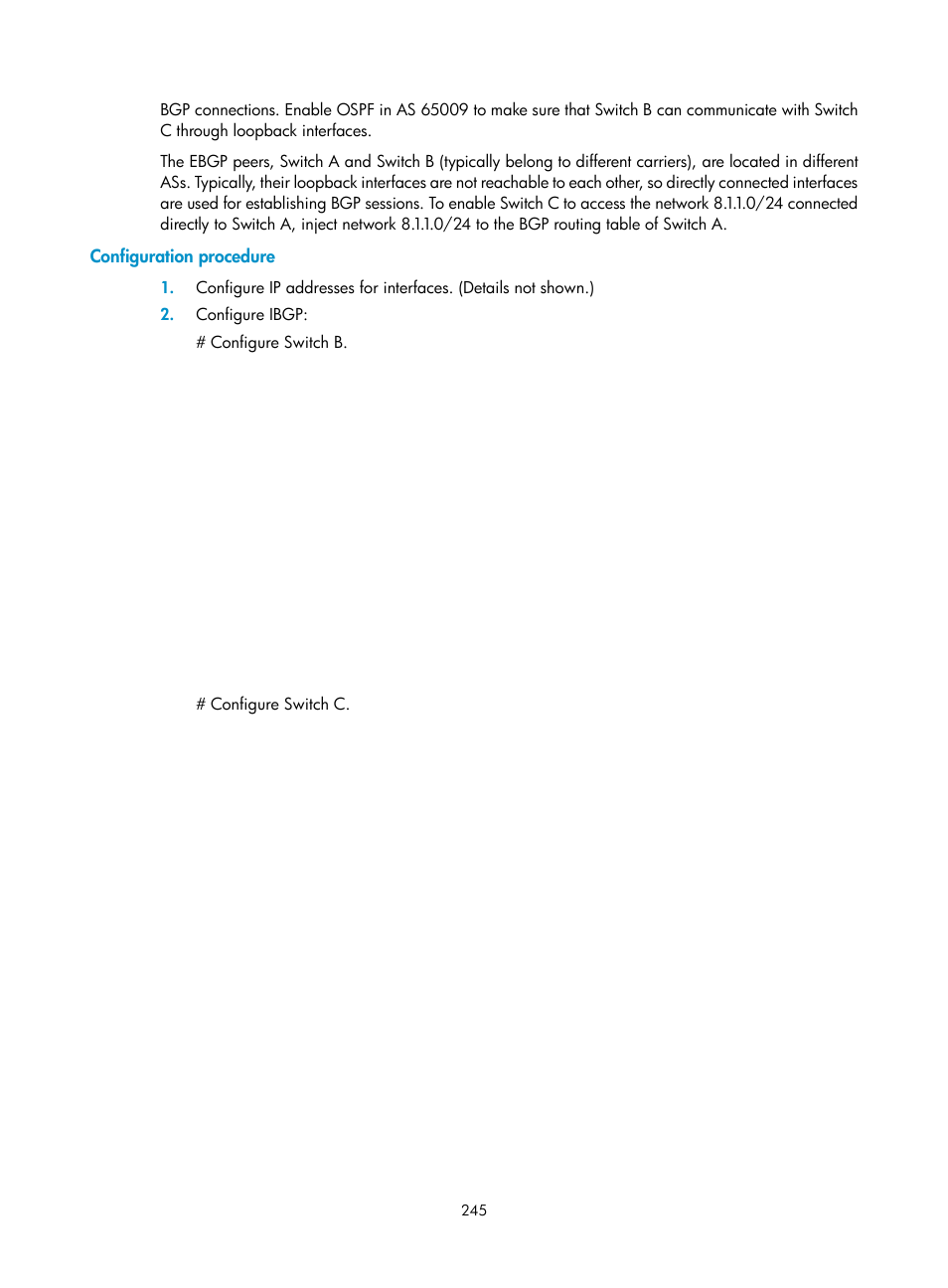 H3C Technologies H3C S12500-X Series Switches User Manual | Page 259 / 442