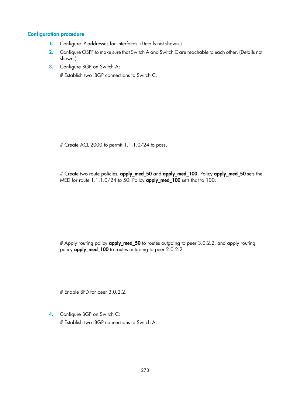 H3C Technologies H3C S12500-X Series Switches User Manual | Page 287 / 442