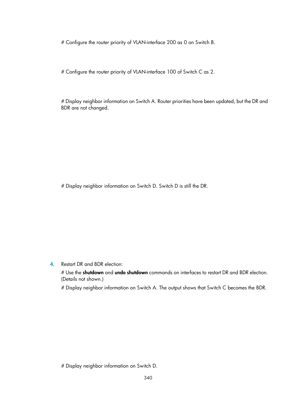 H3C Technologies H3C S12500-X Series Switches User Manual | Page 354 / 442