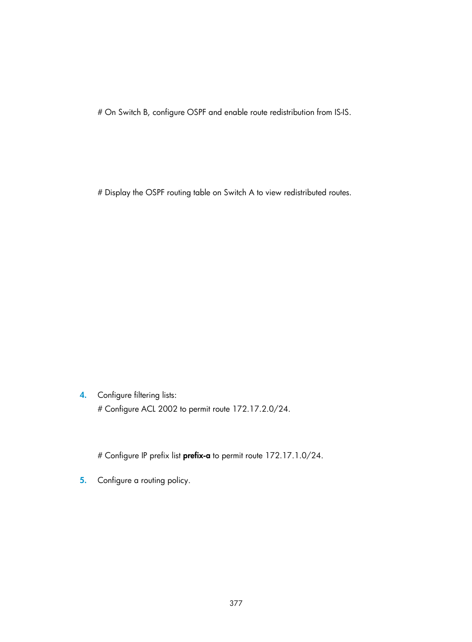 Configuring a policy, Creating a node | H3C Technologies H3C S12500-X Series Switches User Manual | Page 391 / 442