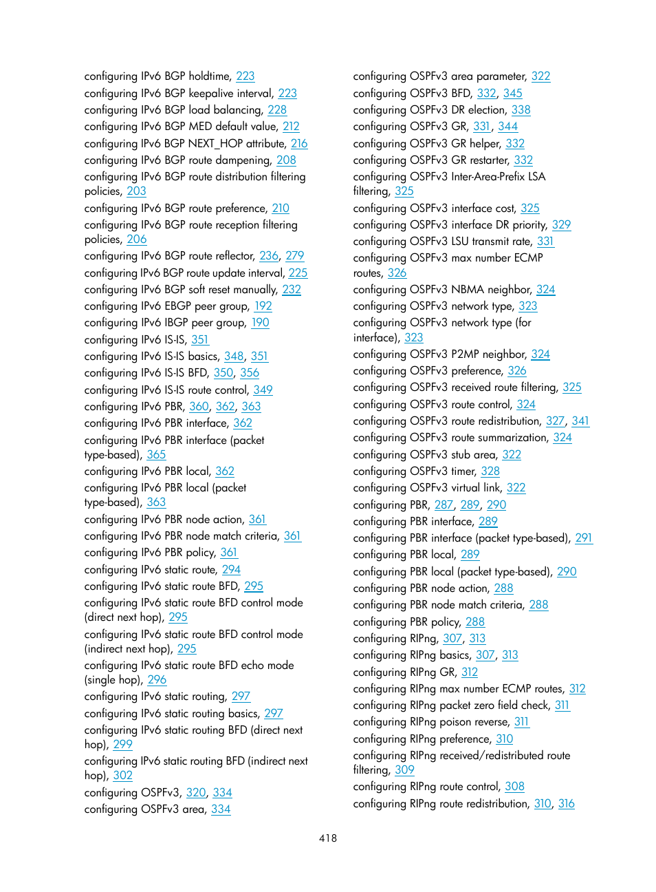 H3C Technologies H3C S12500-X Series Switches User Manual | Page 432 / 442