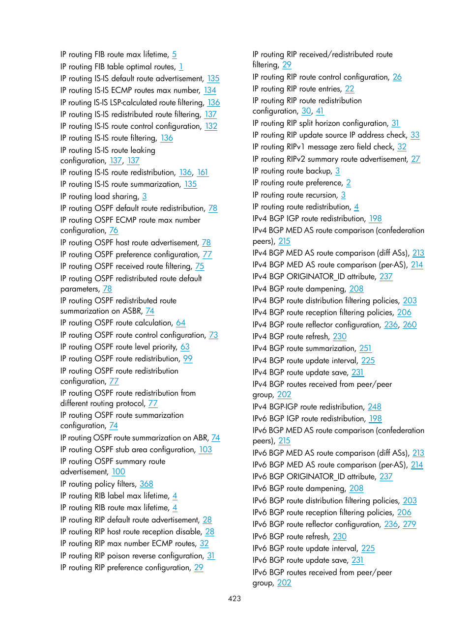 Enabling ospfv3 | H3C Technologies H3C S12500-X Series Switches User Manual | Page 437 / 442