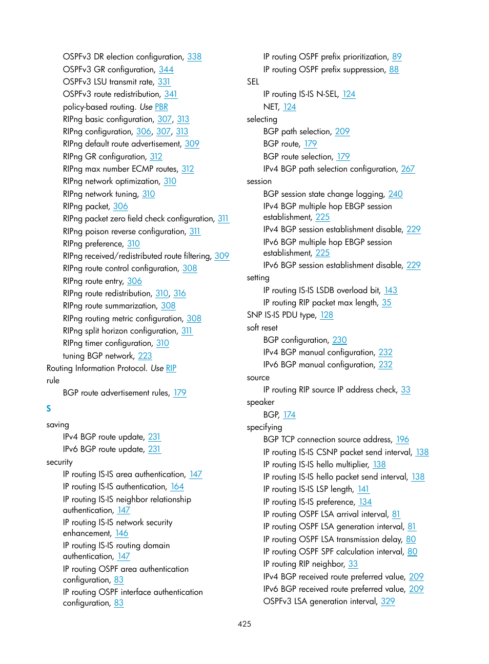 Configuration prerequisites, Configuring a stub area, Configuring an ospfv3 virtual link | H3C Technologies H3C S12500-X Series Switches User Manual | Page 439 / 442