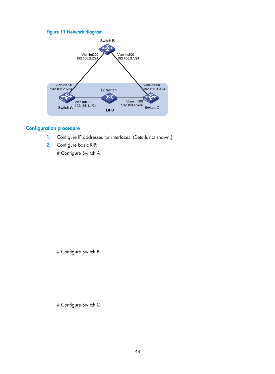 Specifying a rip neighbor | H3C Technologies H3C S12500-X Series Switches User Manual | Page 62 / 442