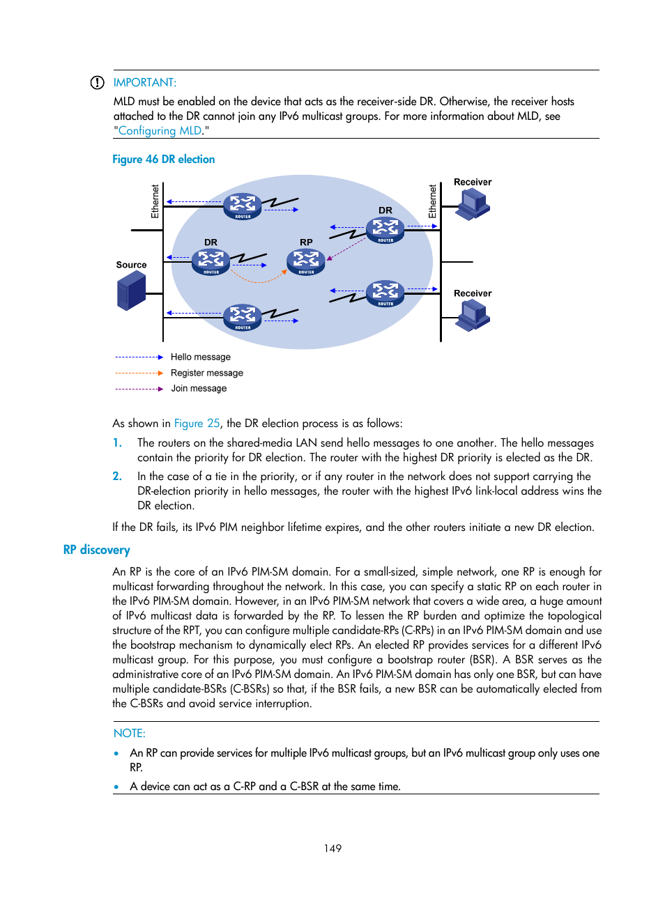 Rp discovery | H3C Technologies H3C S12500-X Series Switches User Manual | Page 159 / 226