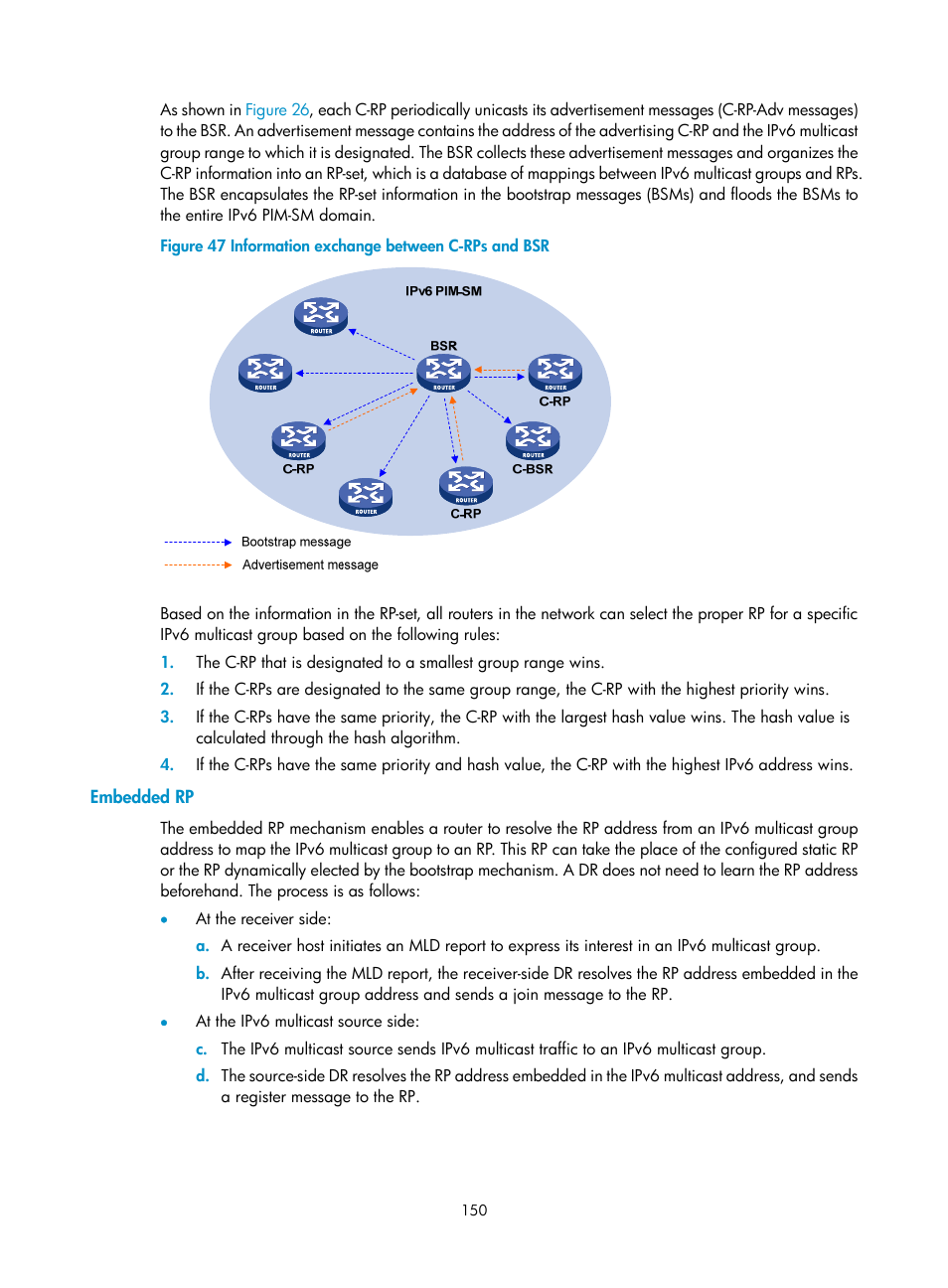 Embedded rp | H3C Technologies H3C S12500-X Series Switches User Manual | Page 160 / 226