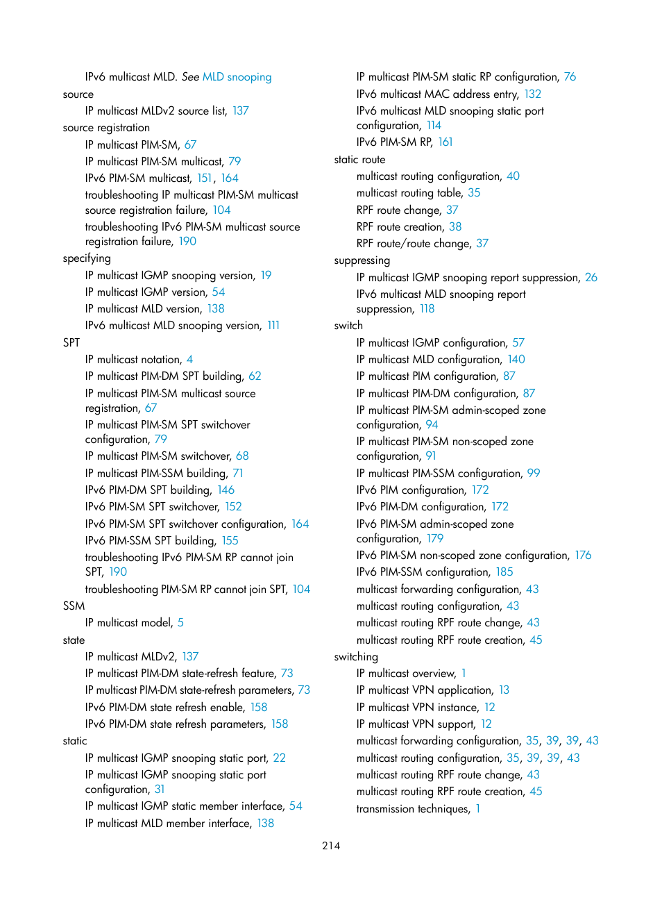 Configuring ipv6 pim-dm graft retry timer | H3C Technologies H3C S12500-X Series Switches User Manual | Page 224 / 226