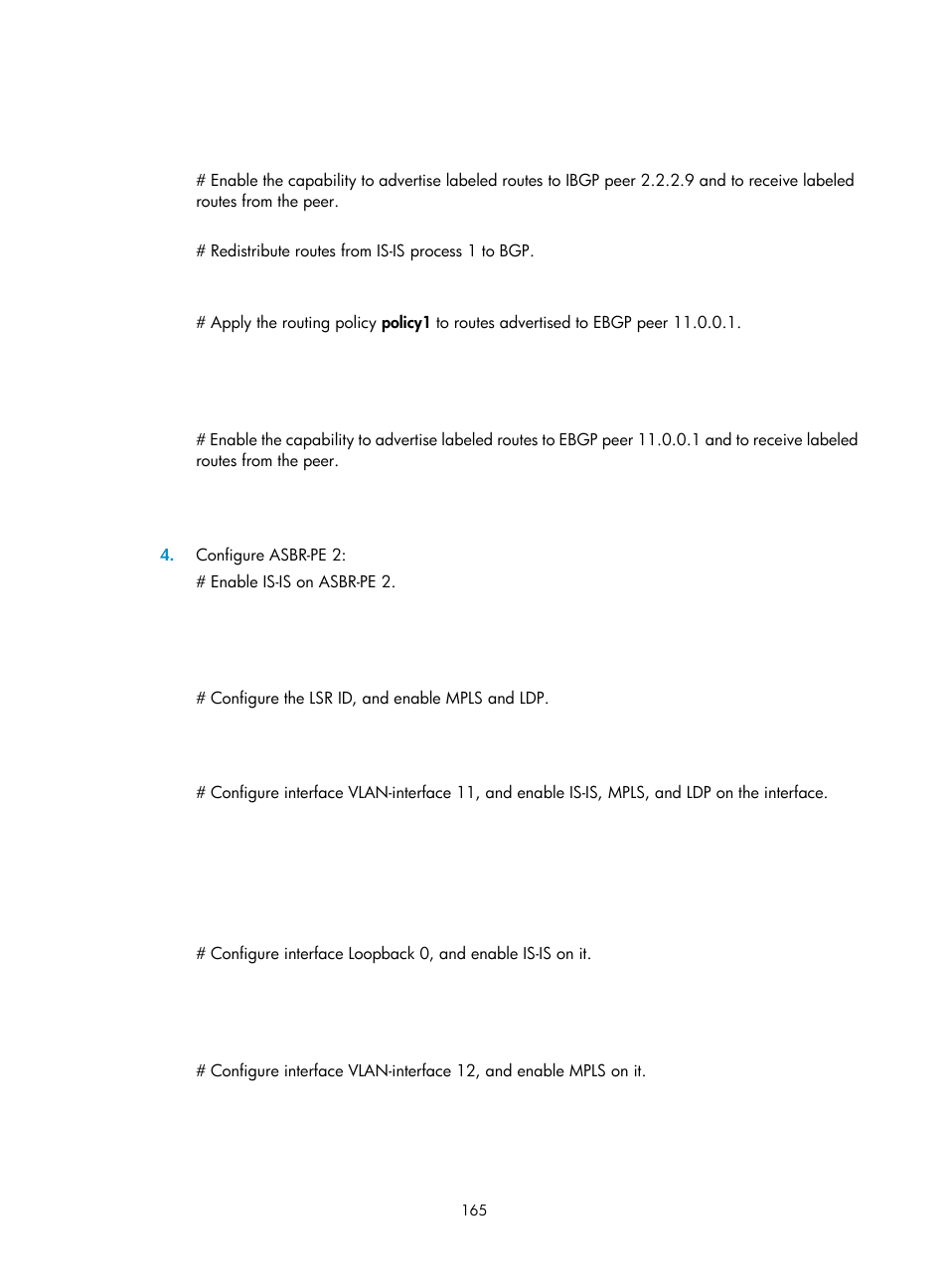 H3C Technologies H3C S12500-X Series Switches User Manual | Page 176 / 397