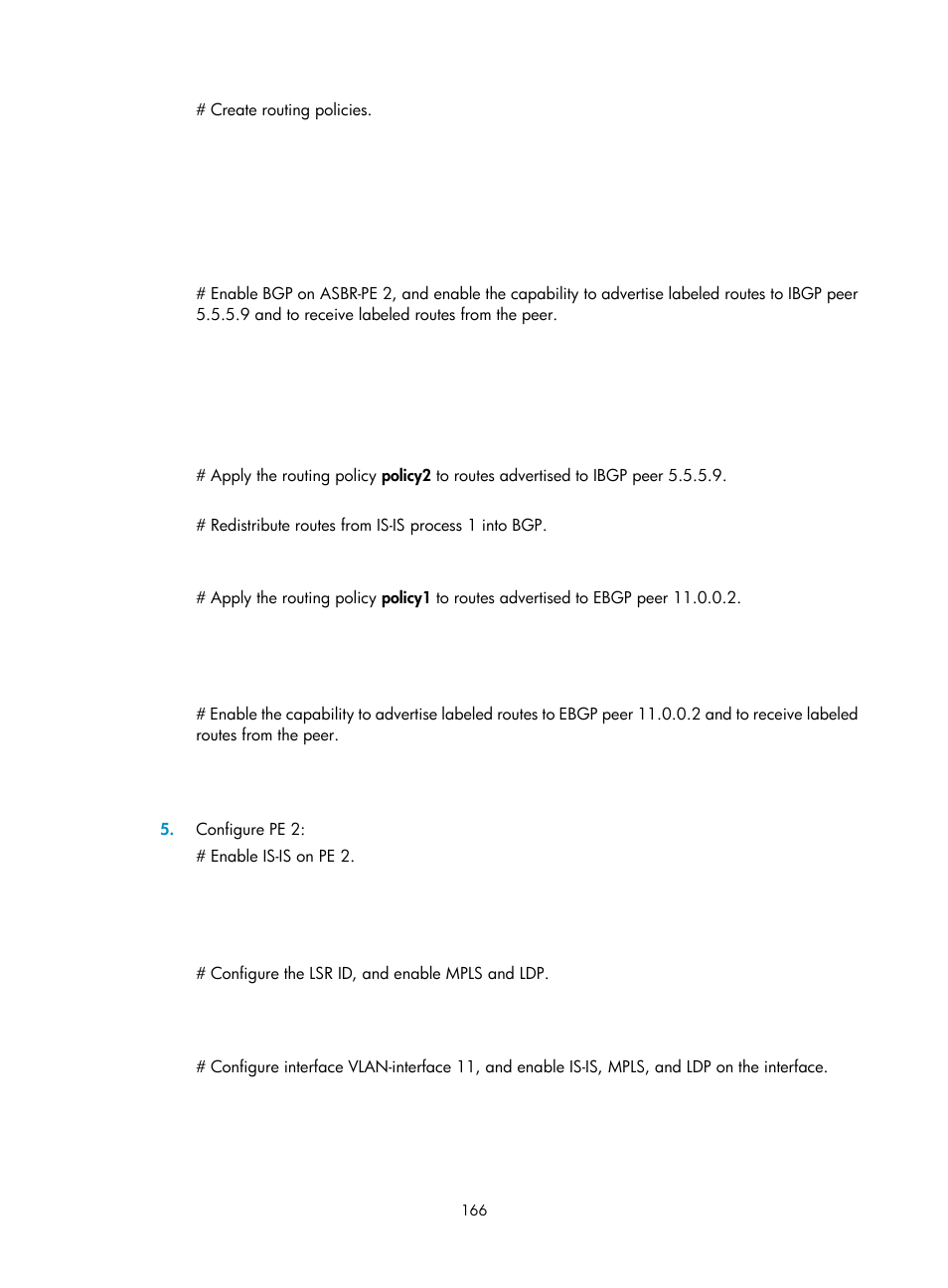 Configuring inter-as vpn | H3C Technologies H3C S12500-X Series Switches User Manual | Page 177 / 397