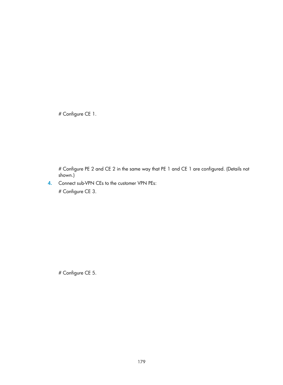 Displaying and maintaining mpls l3vpn | H3C Technologies H3C S12500-X Series Switches User Manual | Page 190 / 397