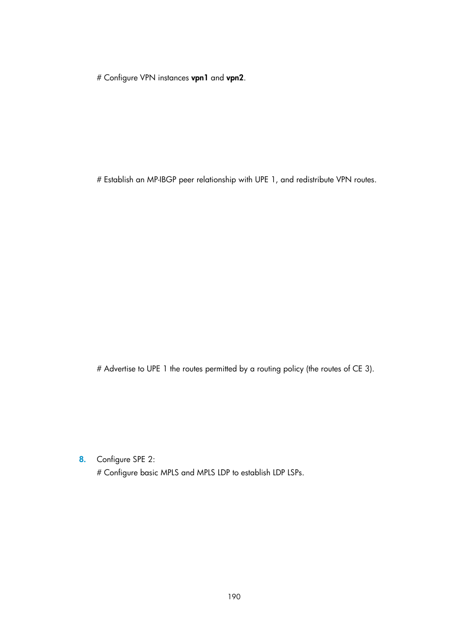 H3C Technologies H3C S12500-X Series Switches User Manual | Page 201 / 397