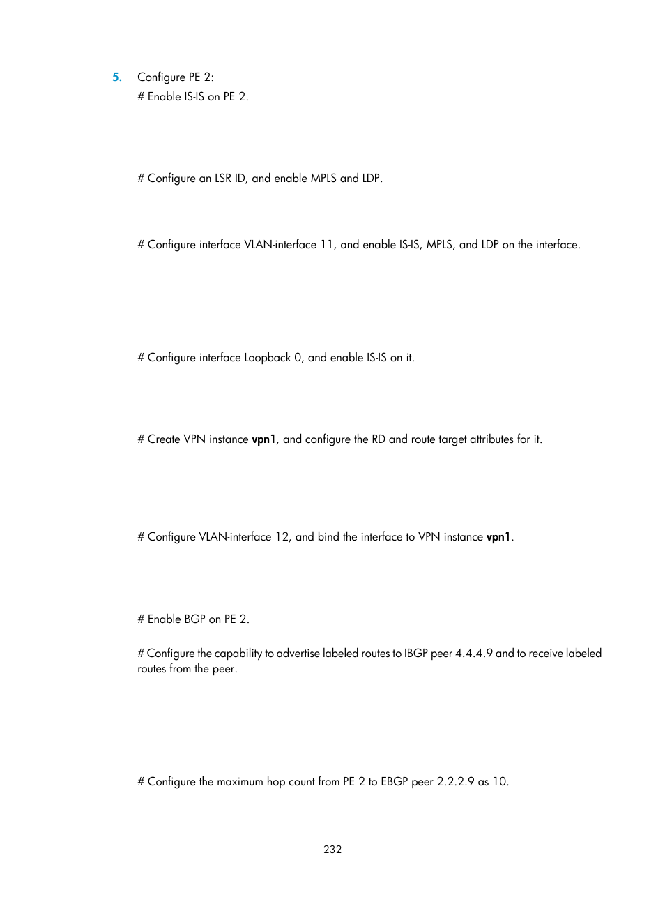 H3C Technologies H3C S12500-X Series Switches User Manual | Page 243 / 397