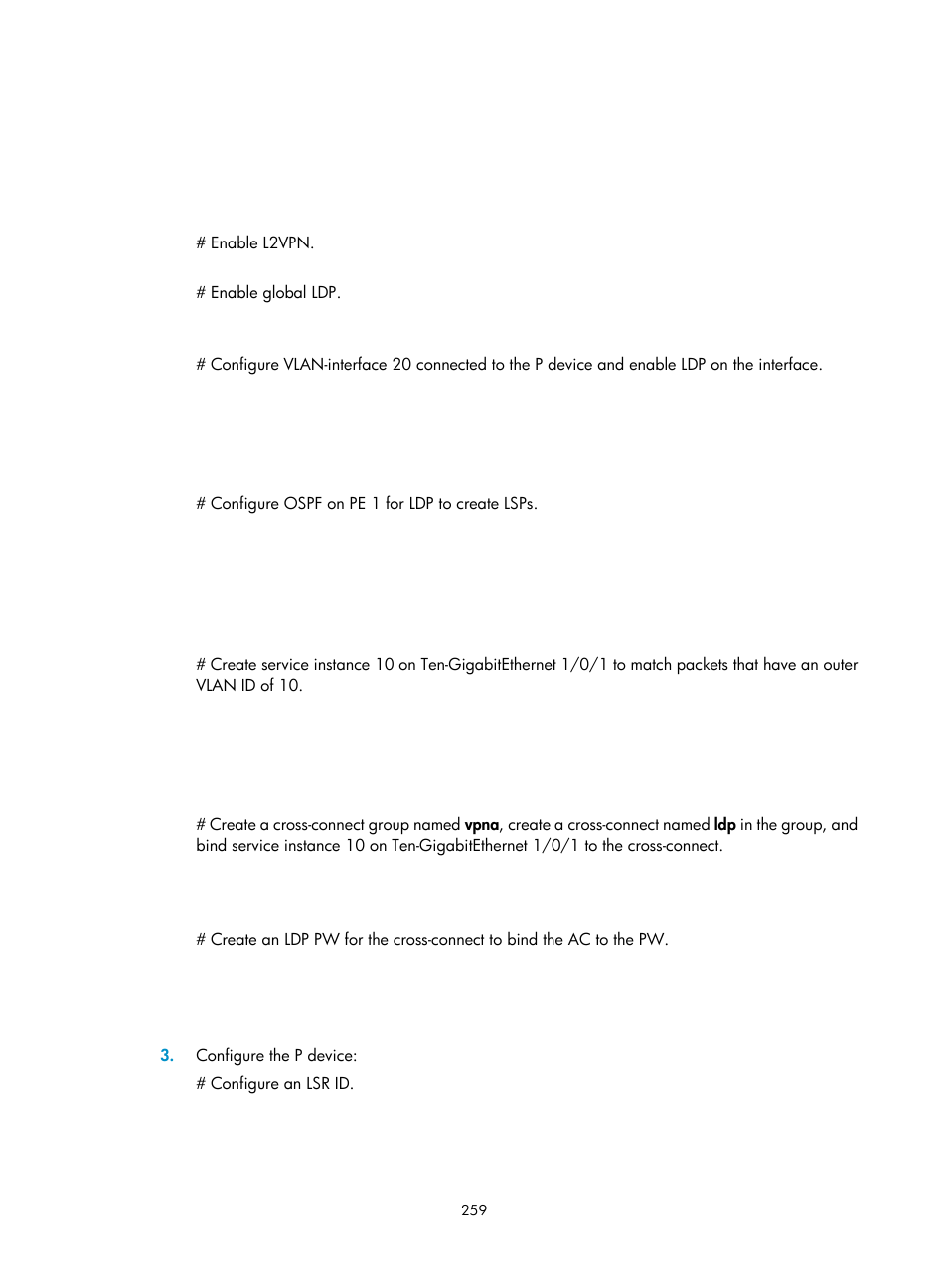 H3C Technologies H3C S12500-X Series Switches User Manual | Page 270 / 397