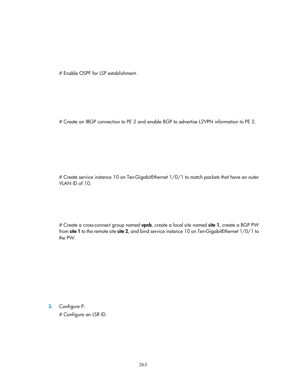 Configuring inter-as ipv6 vpn | H3C Technologies H3C S12500-X Series Switches User Manual | Page 274 / 397