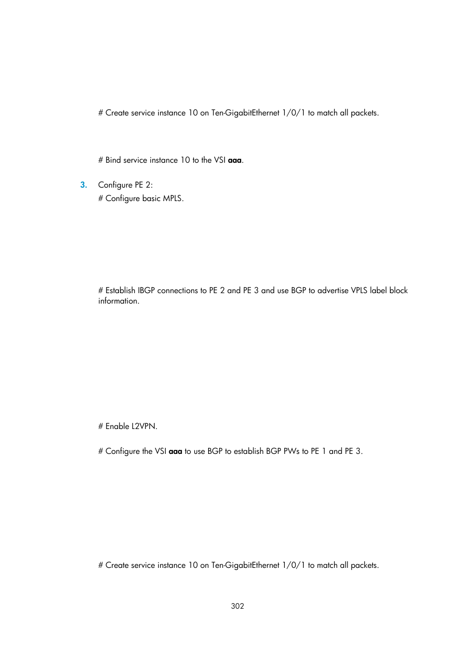 Multi-segment pw | H3C Technologies H3C S12500-X Series Switches User Manual | Page 313 / 397