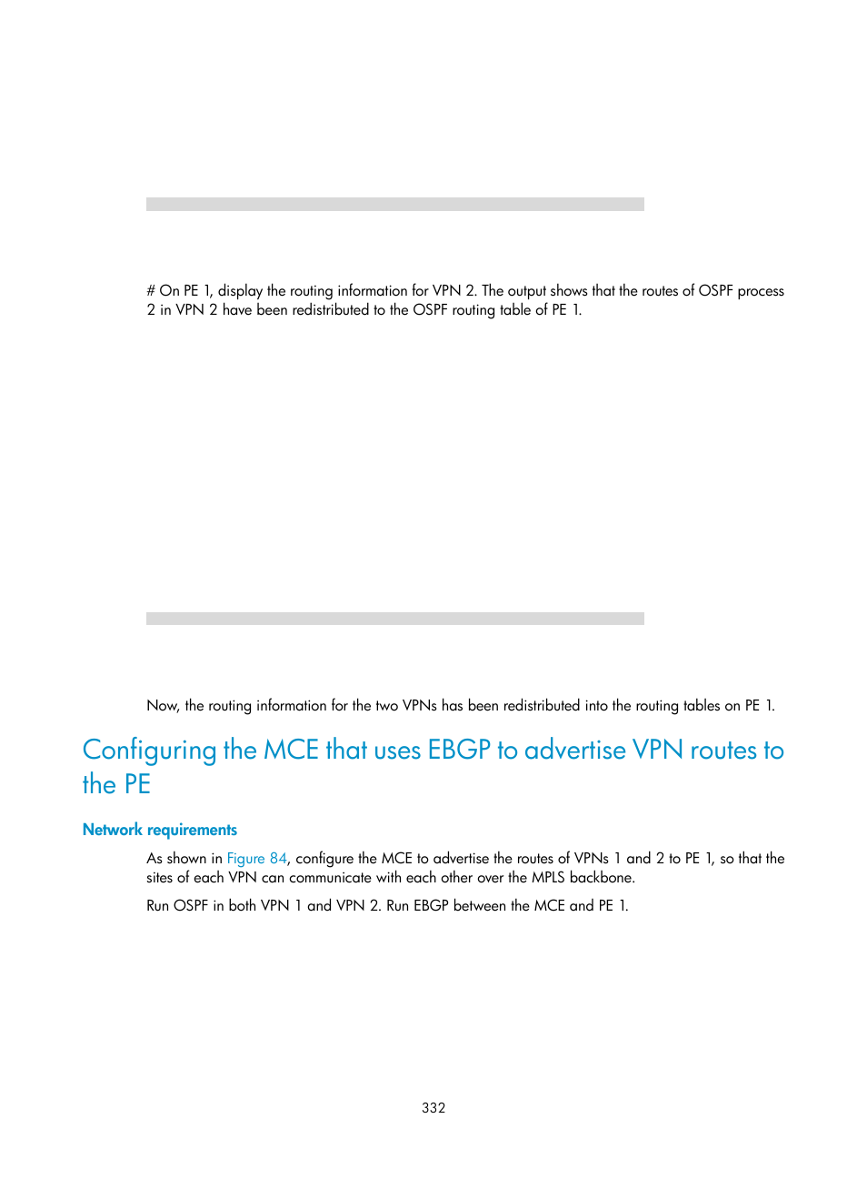 Network requirements | H3C Technologies H3C S12500-X Series Switches User Manual | Page 343 / 397