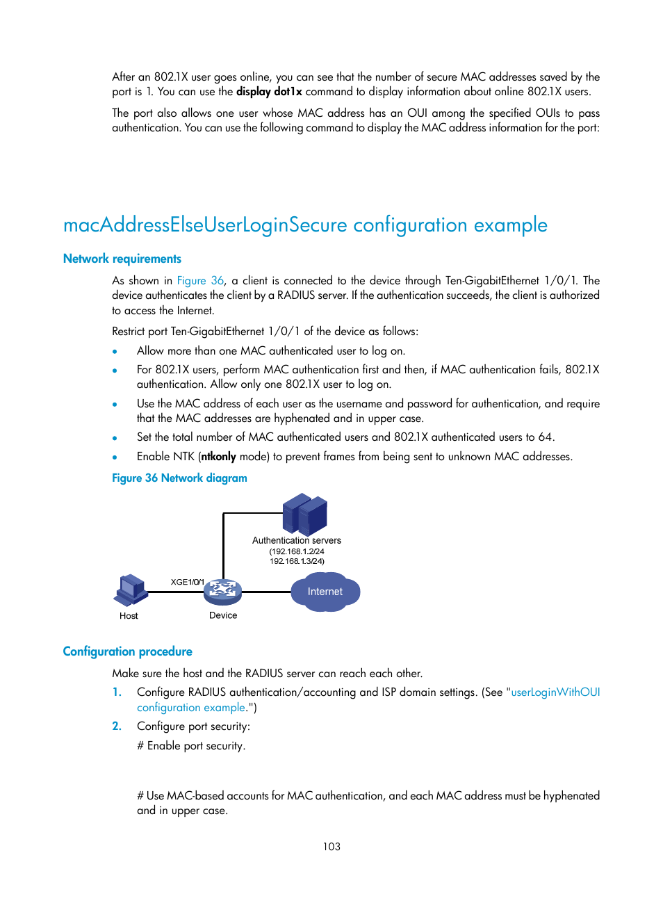 H3C Technologies H3C S12500-X Series Switches User Manual | Page 115 / 294