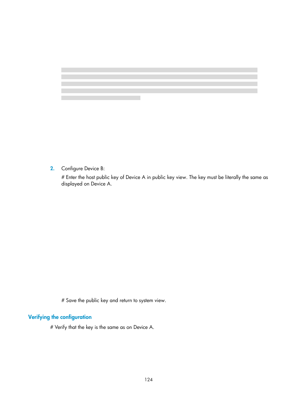 Enabling port security, Verifying the configuration | H3C Technologies H3C S12500-X Series Switches User Manual | Page 136 / 294