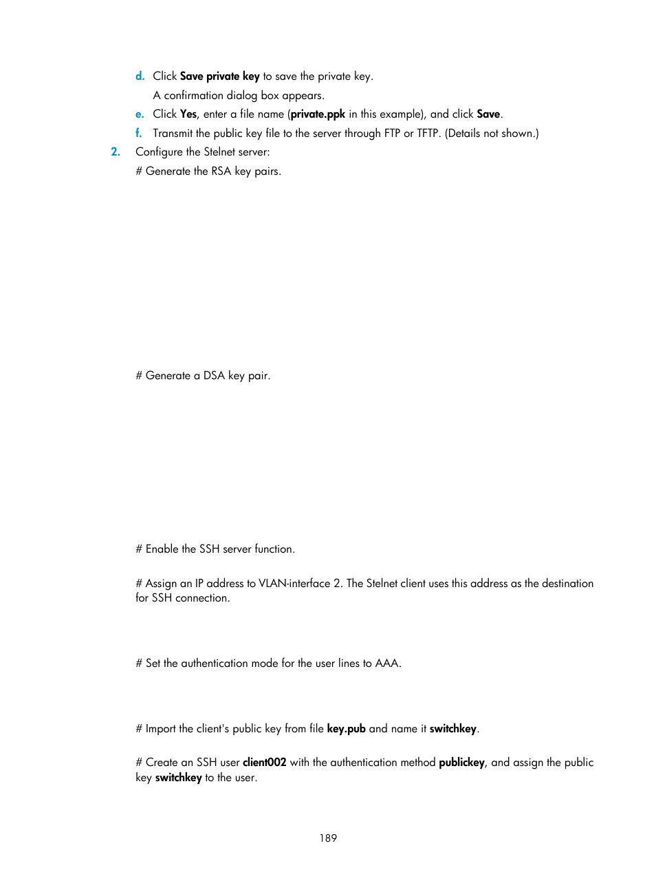 Applying an ipsec policy to an interface | H3C Technologies H3C S12500-X Series Switches User Manual | Page 201 / 294