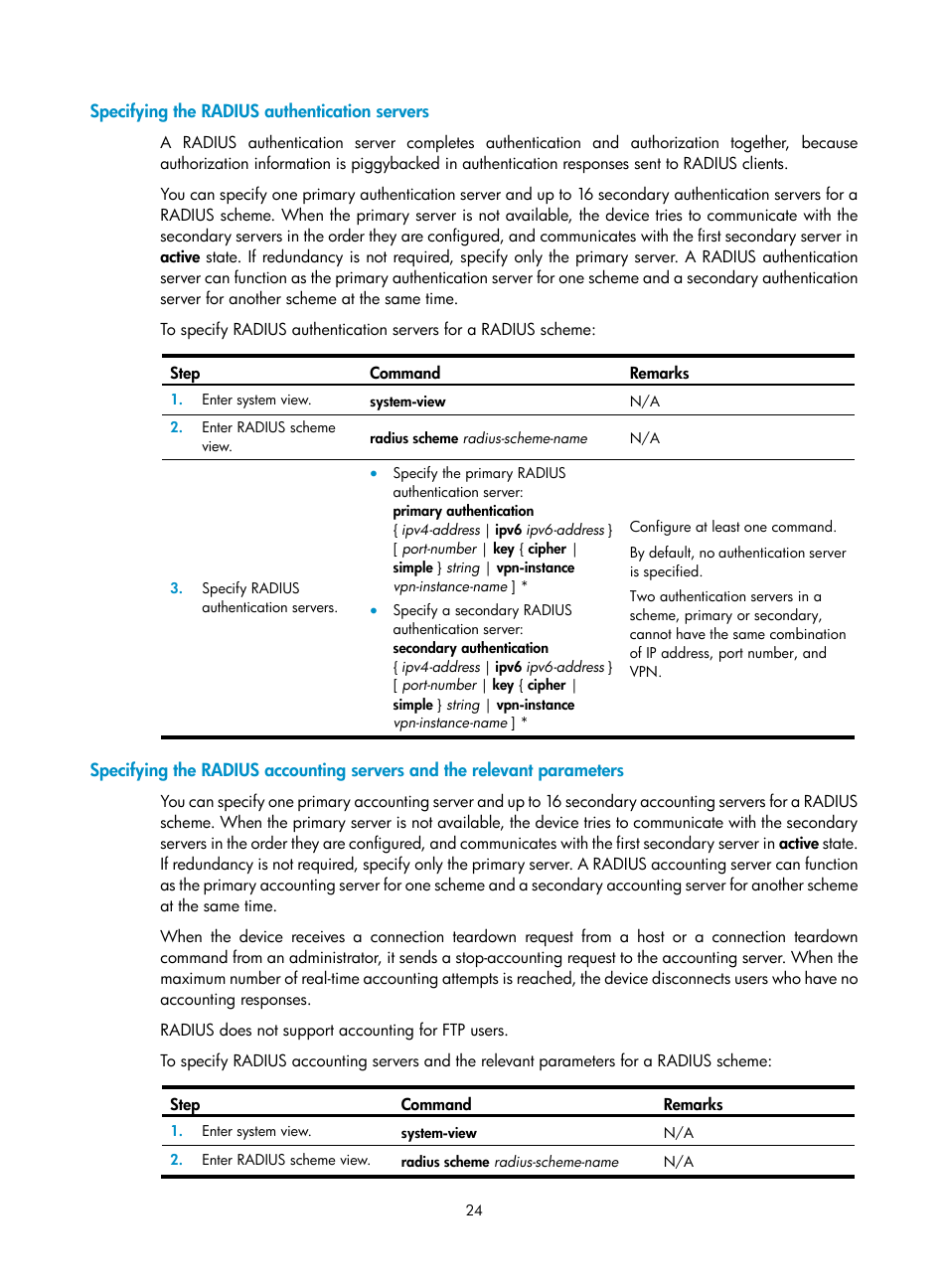 H3C Technologies H3C S12500-X Series Switches User Manual | Page 36 / 294