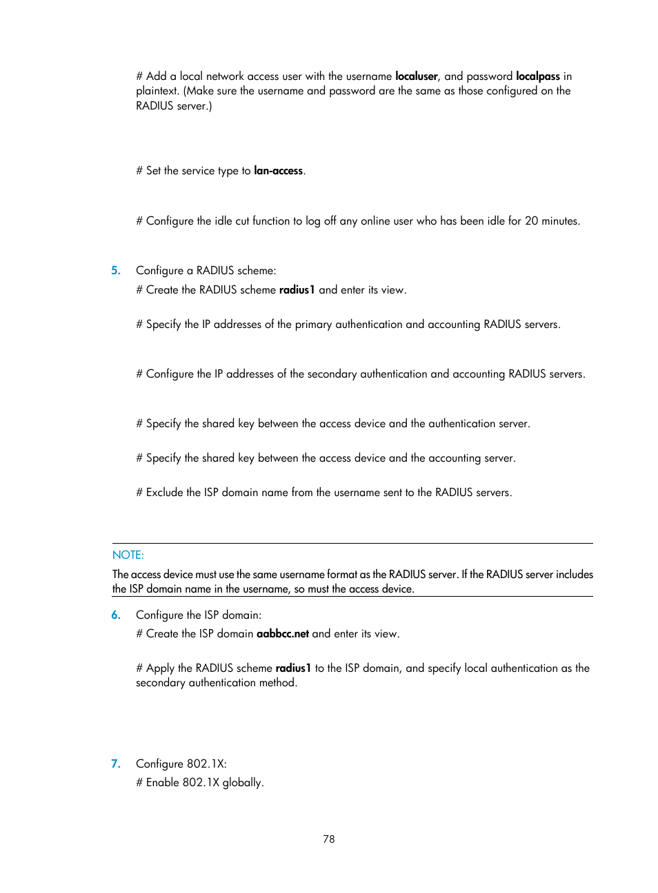 1x-related protocols | H3C Technologies H3C S12500-X Series Switches User Manual | Page 90 / 294