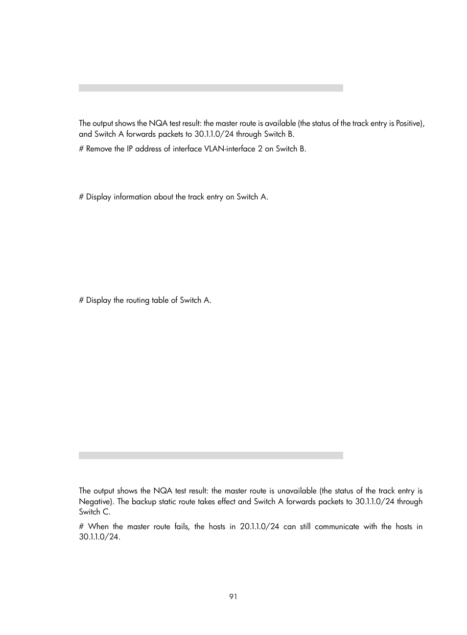 Troubleshooting vrrp, An error prompt is displayed | H3C Technologies H3C S12500-X Series Switches User Manual | Page 99 / 120