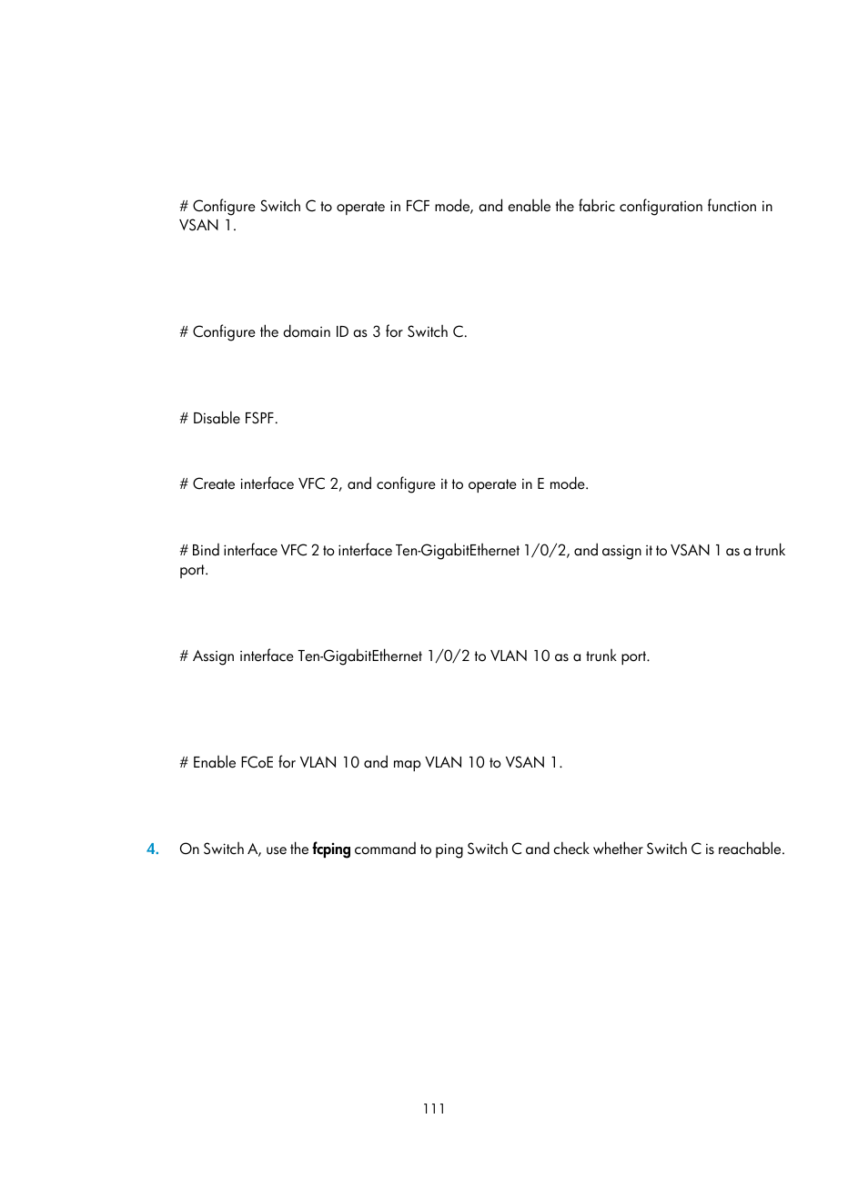 Zone merge | H3C Technologies H3C S12500-X Series Switches User Manual | Page 120 / 136