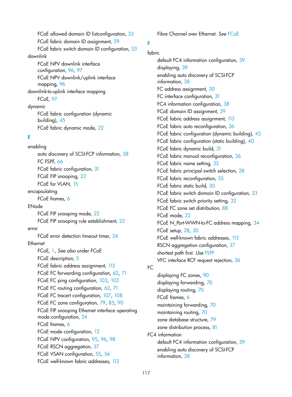 Configuring the default zone policy, Configuring zone distribution and merge types | H3C Technologies H3C S12500-X Series Switches User Manual | Page 126 / 136