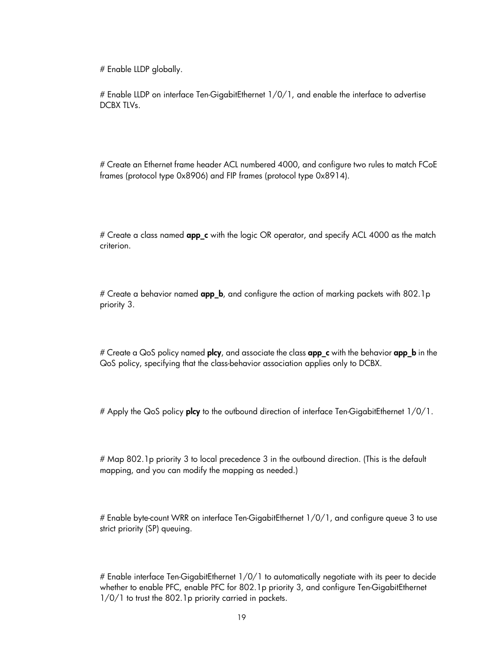 Configuration restrictions and guidelines | H3C Technologies H3C S12500-X Series Switches User Manual | Page 28 / 136