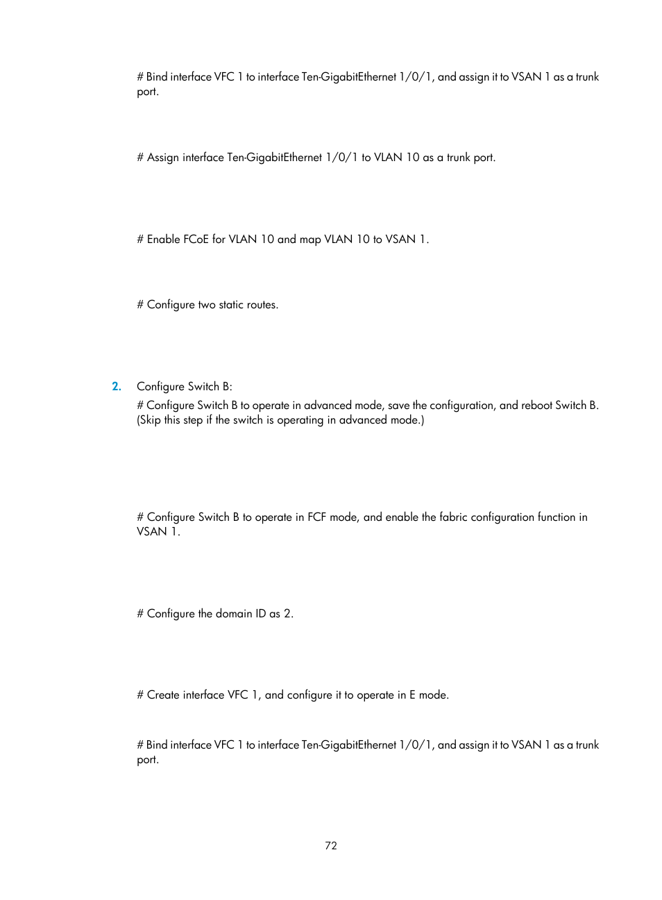 Verifying the configuration | H3C Technologies H3C S12500-X Series Switches User Manual | Page 81 / 136